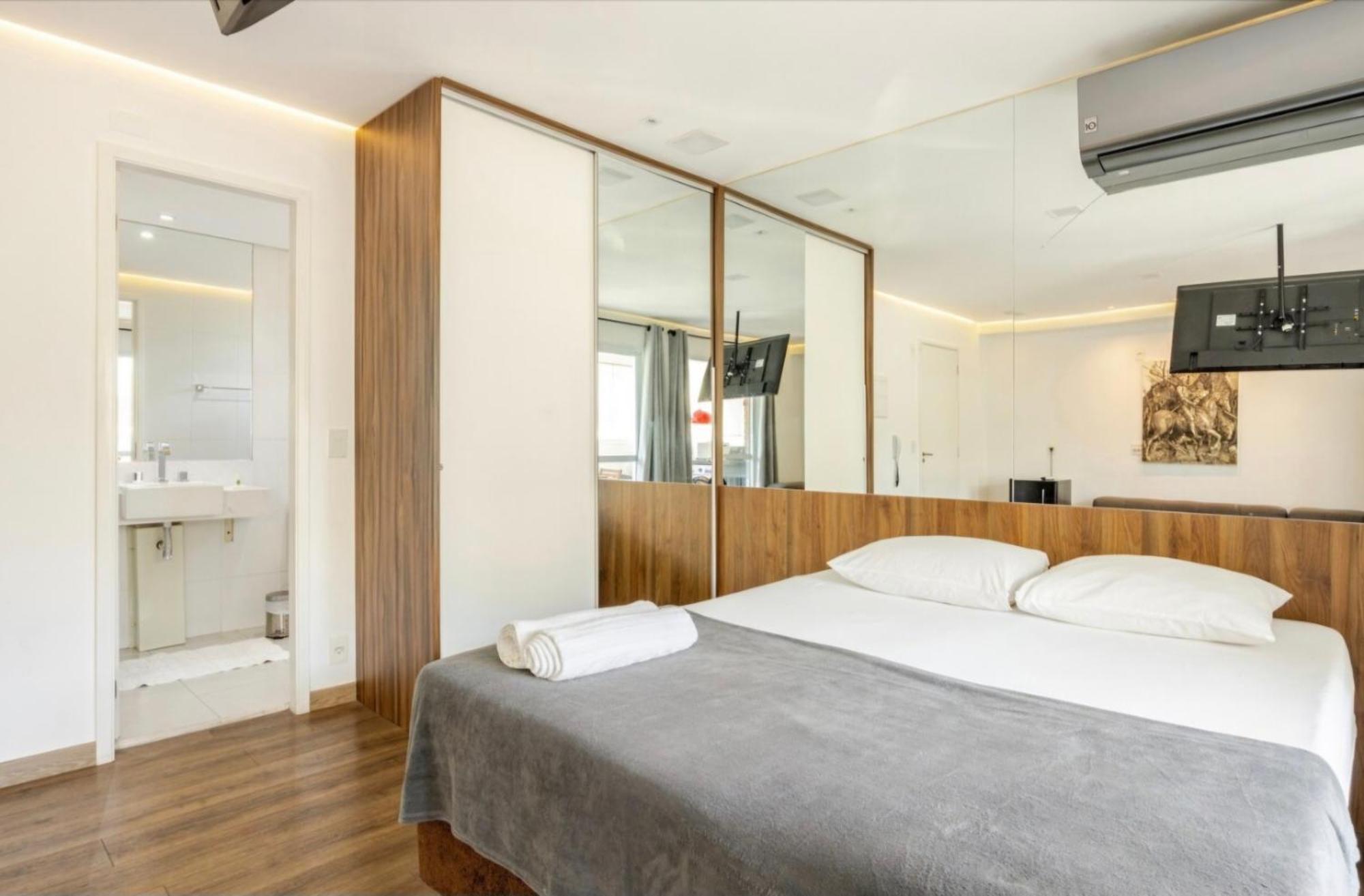 Apartamento Confortável Loft Em Santo Amaro -alto Da Boa Vista *